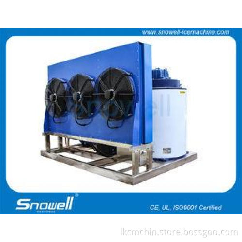 6Tons Per Day Flaker Industrial Ice Making Machine For Fish